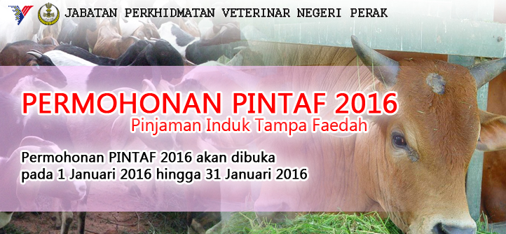 PERMOHONAN PINTAF NEGERI PERAK 2016